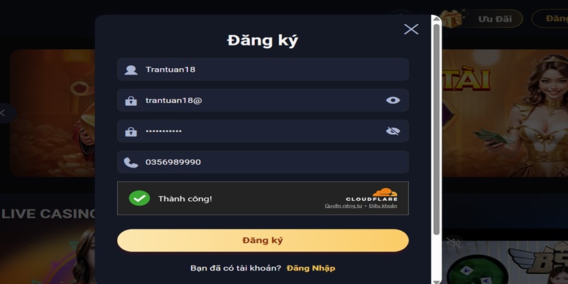 Lưu ý quan trọng khi đăng ký tài khoản tại Winvn